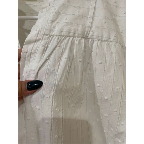 Roller Rabbit Women’s White Textured Blouse Size Small - Picture 4 of 7